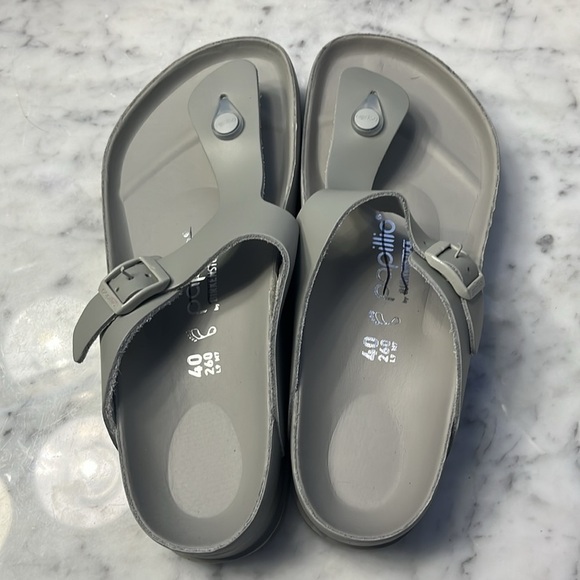 Birkenstock Gizeh Flex Platform Leather Sandals Size 9 NEW - Picture 8 of 15